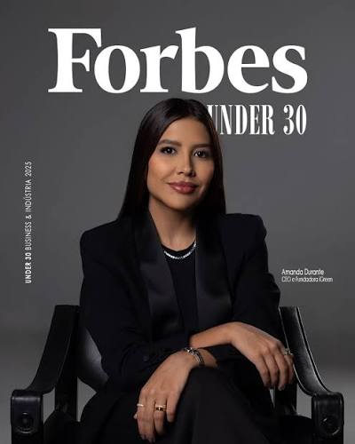 Amanda Durante na Forbes Under 30 2025